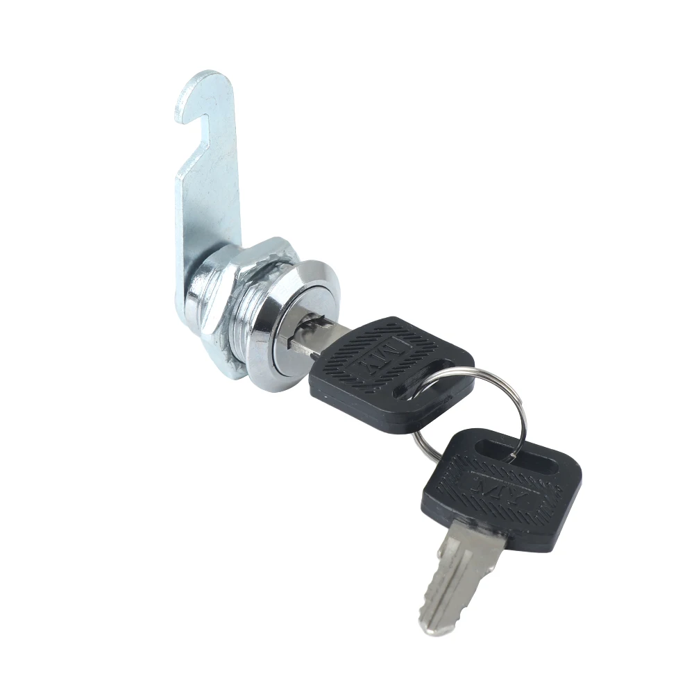 Hot Sale 1pc 16mm 2 Keys Silver Thread Cylinder Locks Wardrobe Mailbox