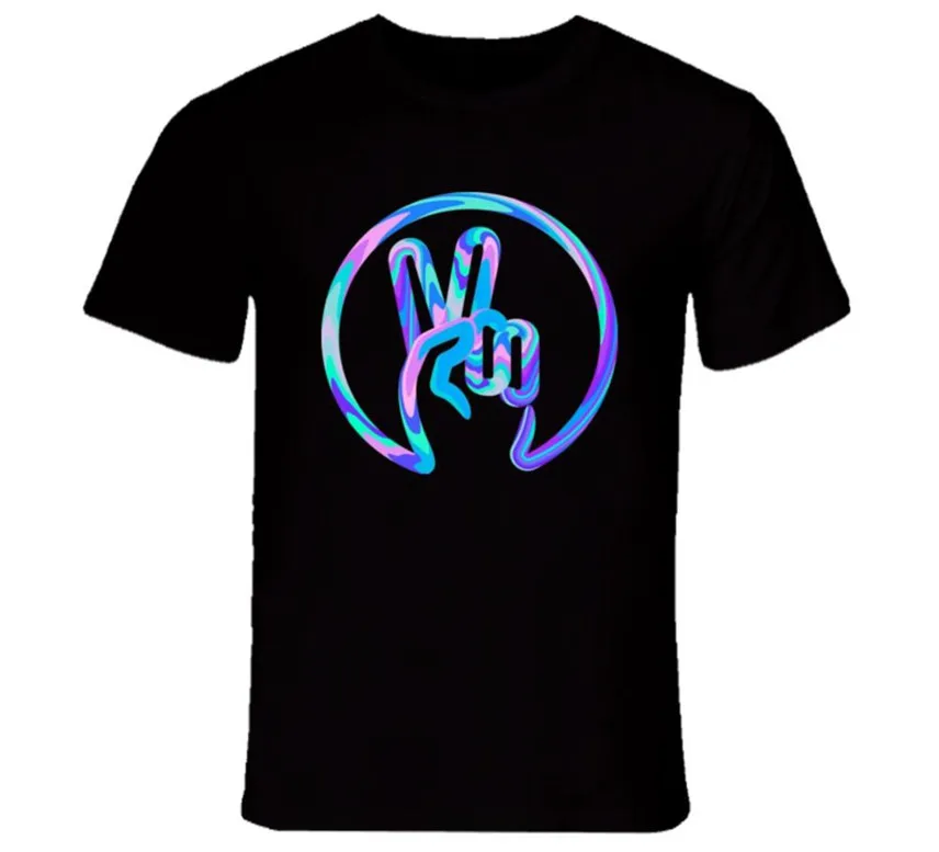 Peace Psychedelic дизайн Современная Осенняя готовая футболка крутая Повседневная