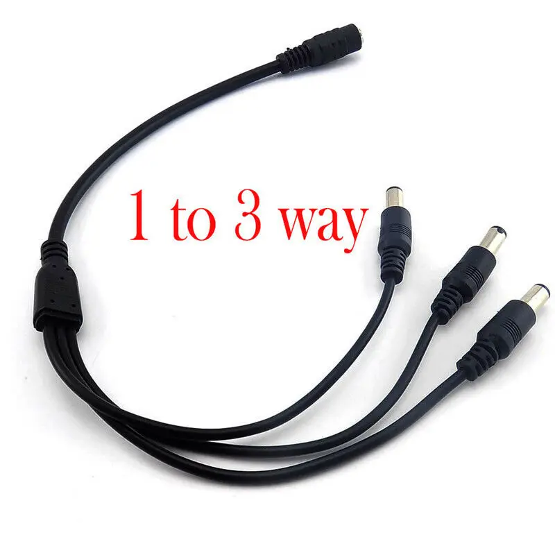12 В постоянного тока 1 гнездо до 2 3 4 5 6 8 каналов штекер питания разделитель кабеля