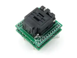 QFN24 к dip24 (b) QFN24 mlf24 mlp24 plastronics 24qn50k14040 IC Тесты гнездо адаптера Программирование 0.5 мм шаг + бесплатная доставка