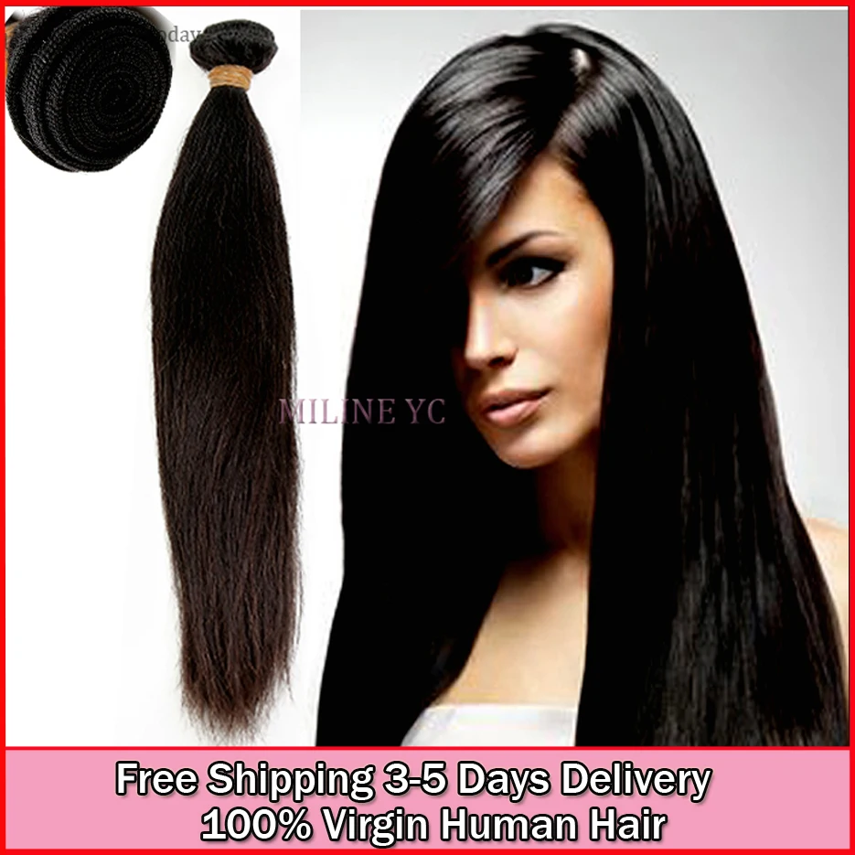 Wholesale Brazilian Silky Virgin Human Straight Hair 6a Grade