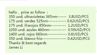 

5W LED invoice