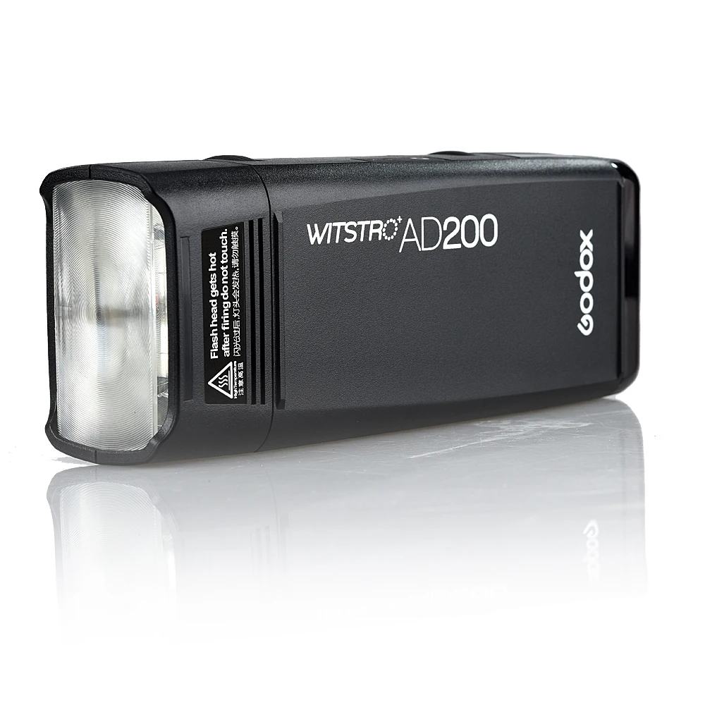 

Godox AD200 200Ws 2.4G TTL Flash Strobe 1/8000 HSS Cordless Monolight with 2900mAh Lithimu Battery