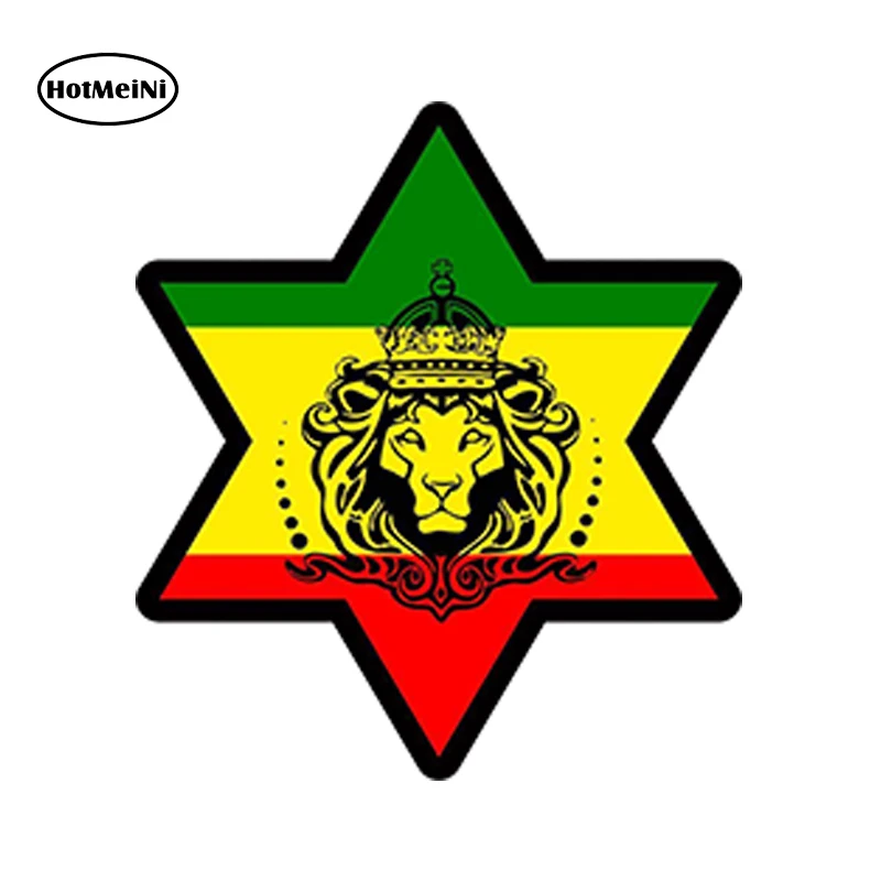 Sticker car decal rasta reggae JAH lion of judah one love rastafarai r1