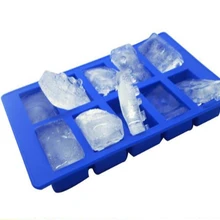 100 шт. силиконовый кубик гелевый лоток для льда Бар вечерние Вечеринка напиток DIY блоки острый лоток для льда