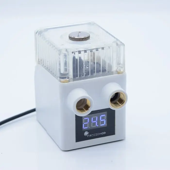 

FREEZEMOD ultra-quiet ceramic bearing industrial 5V integrated pump USB interface mobile phone water cooling.PUB-5YT