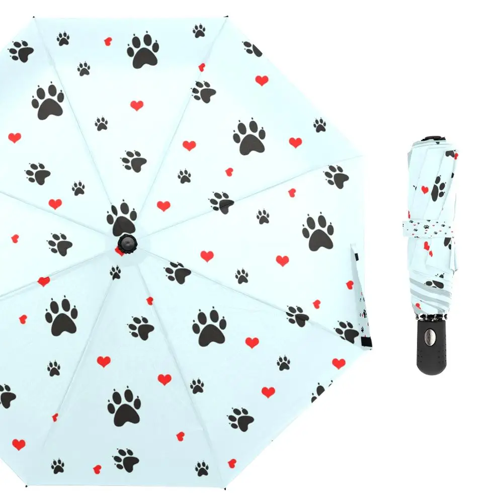 

Kids Big Umbrella Windproof Folding Classic Cat Claw Personality Automatic Umbrella Fashion Children Outdoor Animal Umbrellas