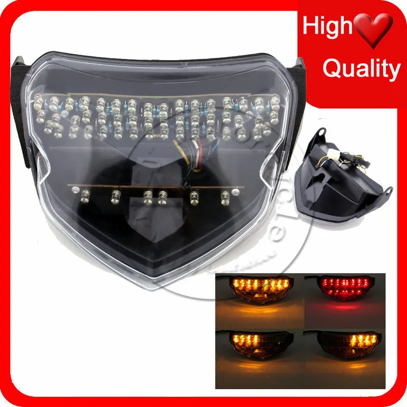 Buy Motorcycle LED Brake Tail Light Turn Signal For