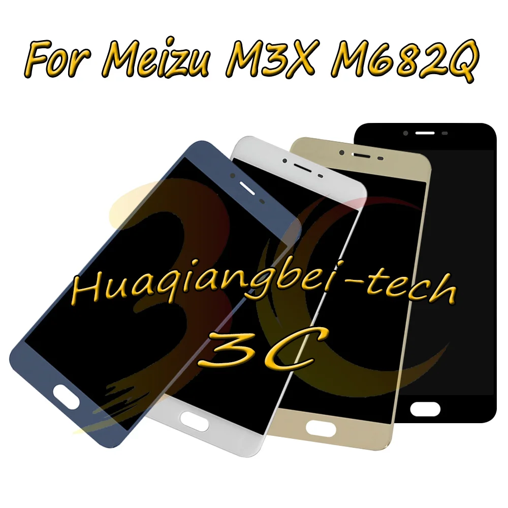 5 &quotНовый для Meizu M3X M682Q/Blue Charm X (Meizu Meilan X) полный ЖК дисплей + Сенсорный экран