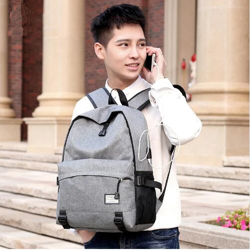 SOFIE 2018 New Men Canvas Backpack College Student School Bags for Teenagers Vintage Mochila Casual Rucksack Travel | Багаж и сумки