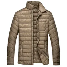 Марка Одежды Зимняя Куртка Пальто Мужчины Осенью Abrigos Invierno 2017 casaco Тонкий хлопка ватник мужская Куртка Завод-прямой