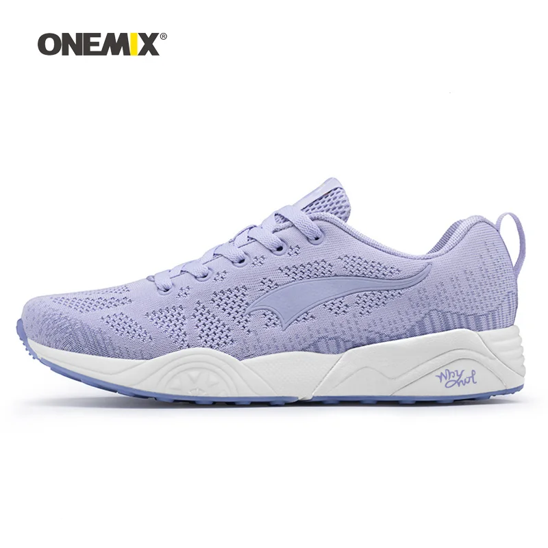 ONEMIX мужская спортивная обувь для мужчин красивые Zapatillas спортивные кроссовки Черный Красный Спортивная воздушная подушка уличные беговые Прогулочные кроссовки - Цвет: Gray White 1282