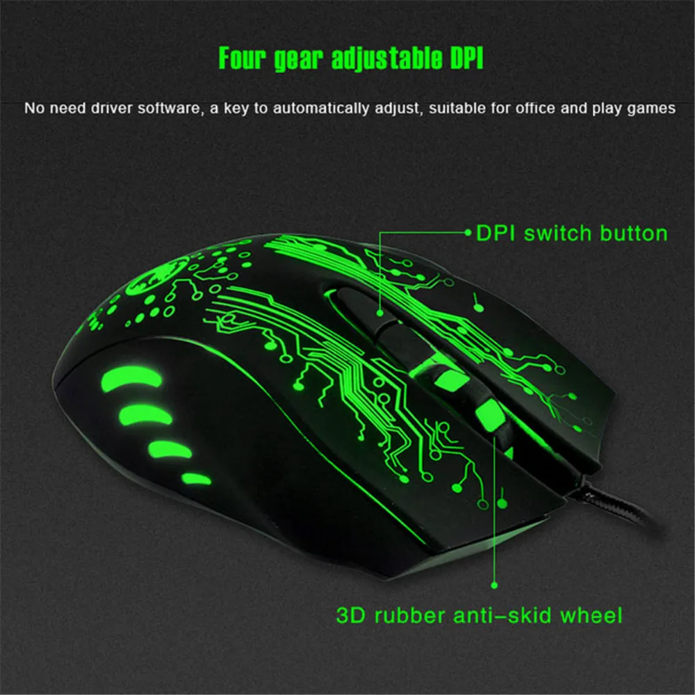 Computer Gaming Wired Mouse with 6 Buttons for Computer Rechargeable Wired Mouse Optical for Laptop Mice Rechargeable for Tablet Computer Gaming Wired Mouse with 6 Buttons for Computer Rechargeable Wired Mouse Optical for Laptop Mice Rechargeable for Tablet