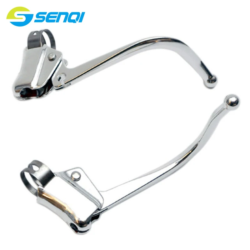 Horn Handlebar Brake Levers 22.2 23.8mm Fixed Gear Bike Road Bicycles V