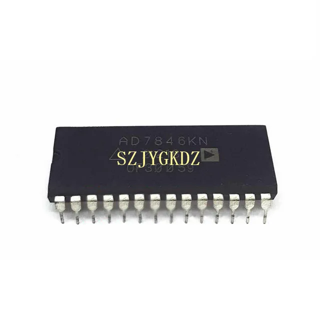 

Ad7846 dac 1-ch Resistor-string 16-bit 28-pin Pdip Ic Chip Ad7846kn