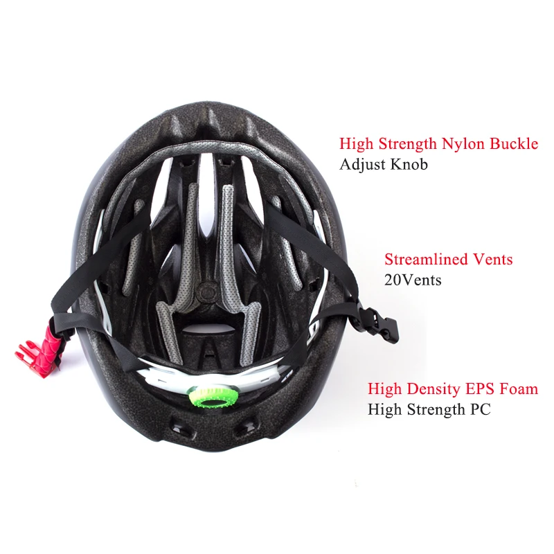 JOSPOWER Сверхлегкий велосипедный шлем EPS интегрально-литой MTB дороги велосипед шлемы для Для мужчин Casco bicicleta Ciclismo 54- 62 см