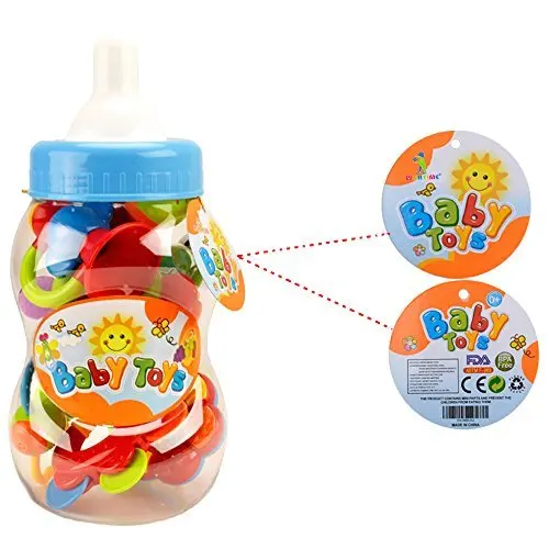 Wisthtime погремушки для младенцев набор для прорезывания зубов, Ранние развивающие игрушки для новорожденных, подарки для мальчиков и девочек 3, 6, 9, 12 месяцев