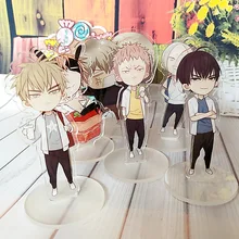 New 19 Days Mini Comic Characters Figurines Acrylic Ornaments Mo Guan Shan Anime Around Fans Gift