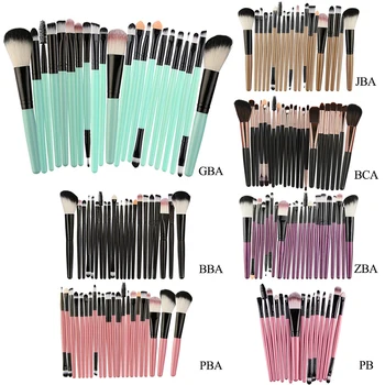 

22Pcs Makeup Brushes Set Shadow Foundation Powder Eyeliner Eyelash Lip Make Up Brush Cosmetic Beauty Tool Kit Y1