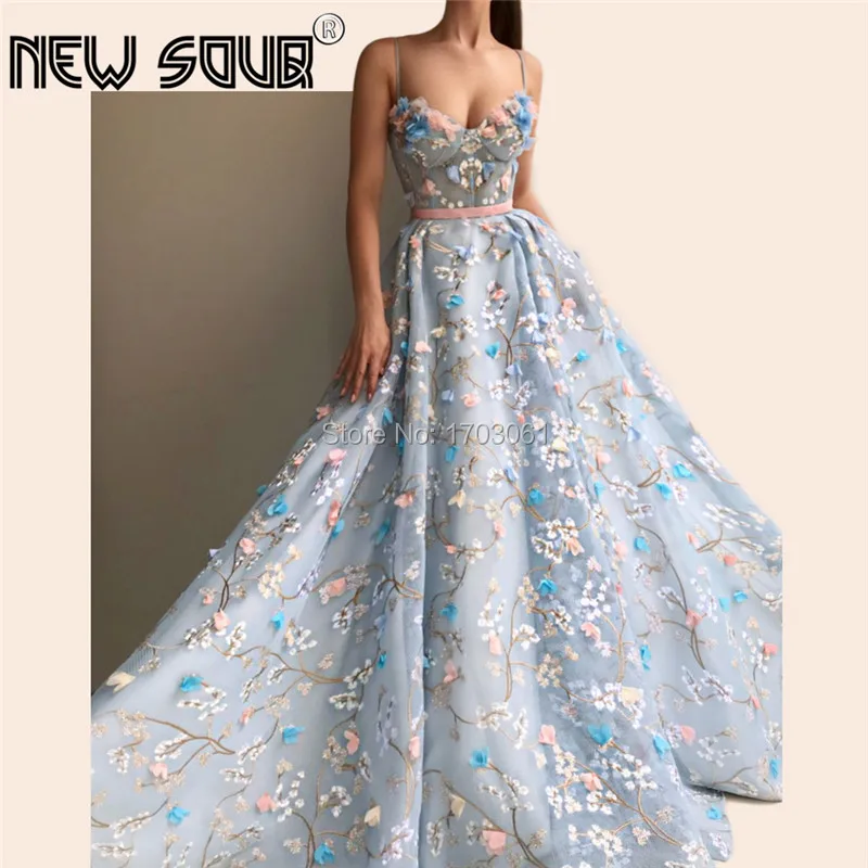 2019 vestido formal kaftan um ombro vestido de baile
