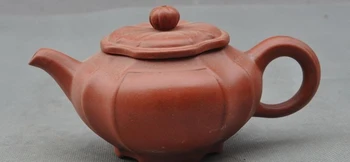 

6" marked old chinese yixing zisha Pottery Carved Lucky teapot Tea set Tea maker