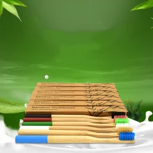 3090 Высококачественная бамбуковая зубная щетка с цветная зубная щетка для головы материалы для защиты окружающей среды 1 шт./партия