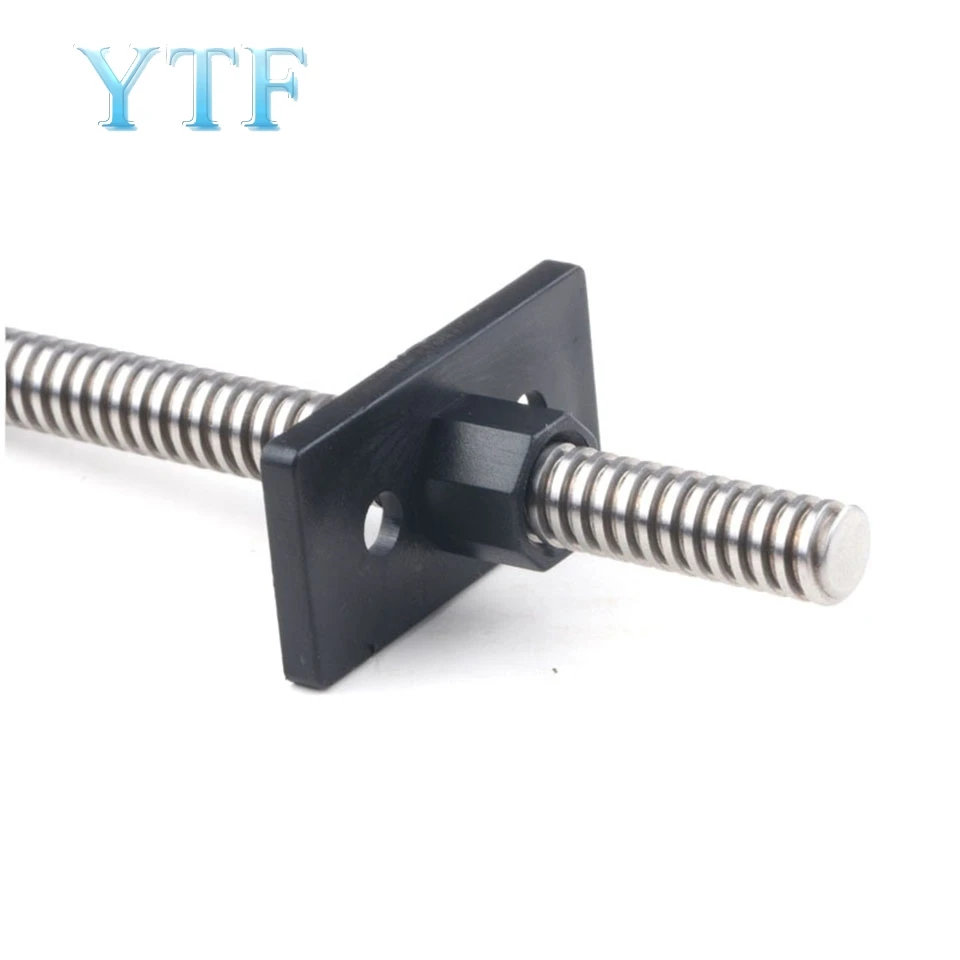 T8 Screw Nut Plate Seat Block with 2MM Pitch 8MM Lead for 3D Printer