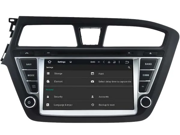 Flash Deal Android 9.0 CAR Audio DVD player FOR HYUNDAI I20 2015 (Left) gps car Multimedia head device receiver support DVR WIFI DAB OBD 22