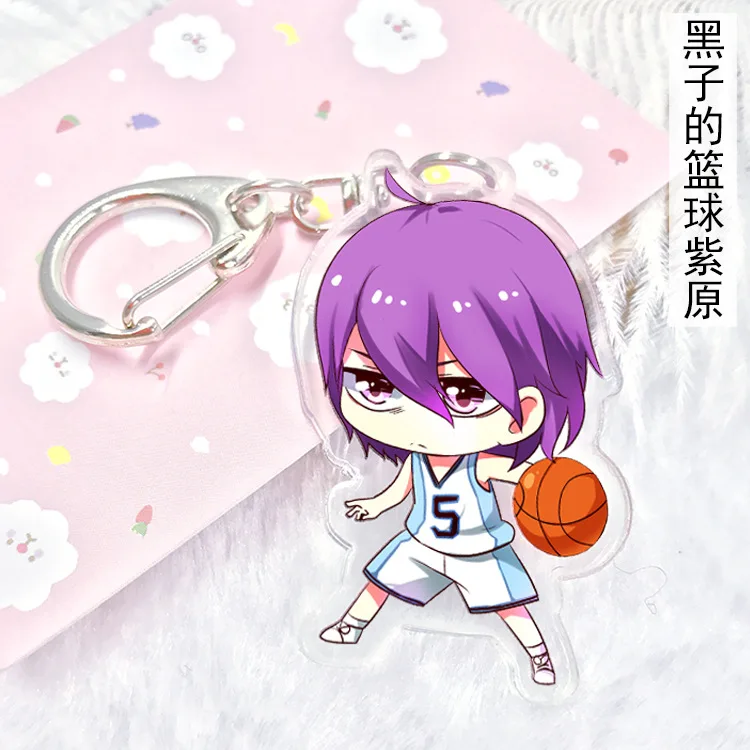 Мультфильм Kuroko no Basuke, Баскетбол куроко, акриловый брелок Kuroko Tetsuya Кагами Тайга кисэ рёта симпатичный кулон брелок ювелирные изделия Llaveros