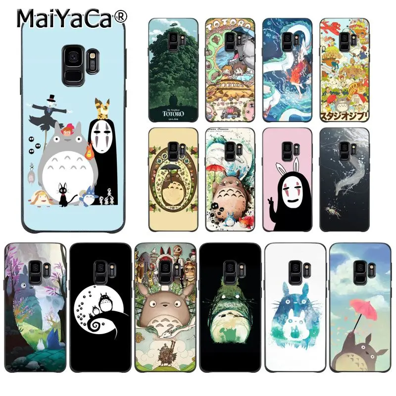 Милый чехол MaiYaCa с рисунком Тоторо из мультфильма газибли Миядзаки аниме для Samsung