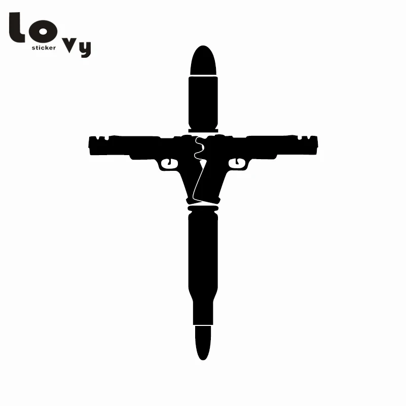 銃弾丸クロス車のステッカー創造的イエス キリストのための車の窓車体の装飾 Decals For Cars Car Decalcar Sticker Aliexpress