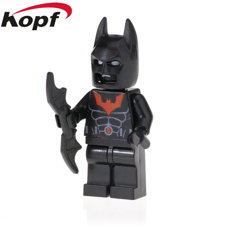 

Single Sale Super Heroes Batman Bricks Concert Hall Zombie Headhunter Figures Clown Girl Building Blocks For Toys Kids PG1554