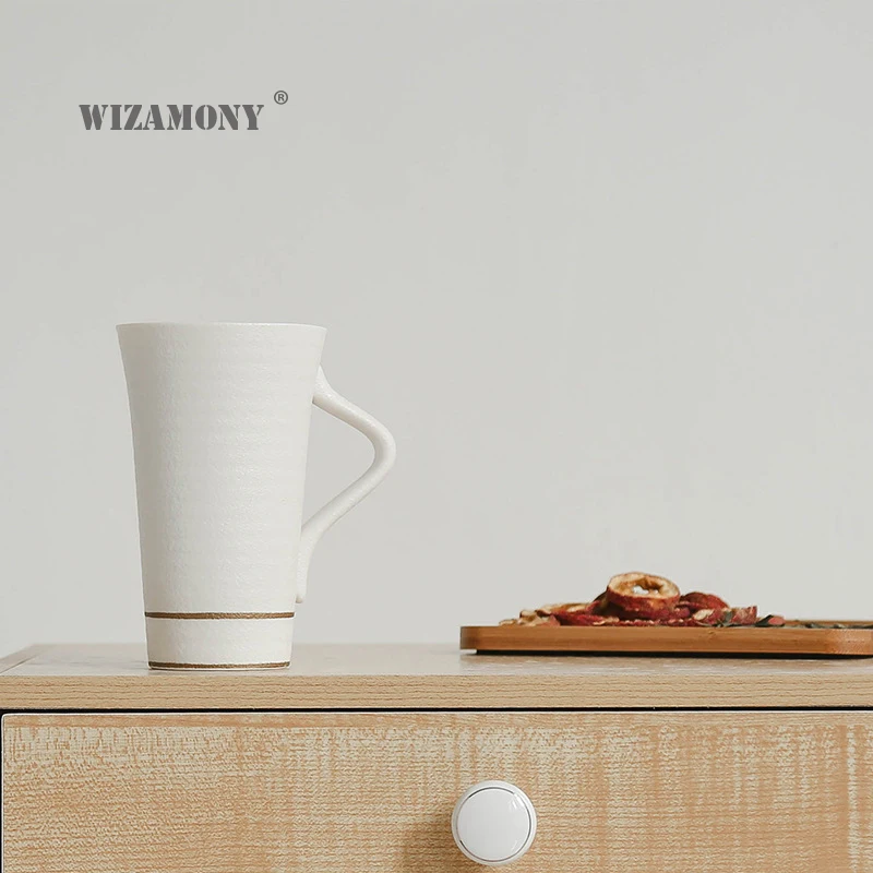 WIZAMONY Новое поступление керамическая кофейная кружка чайная чашка современная