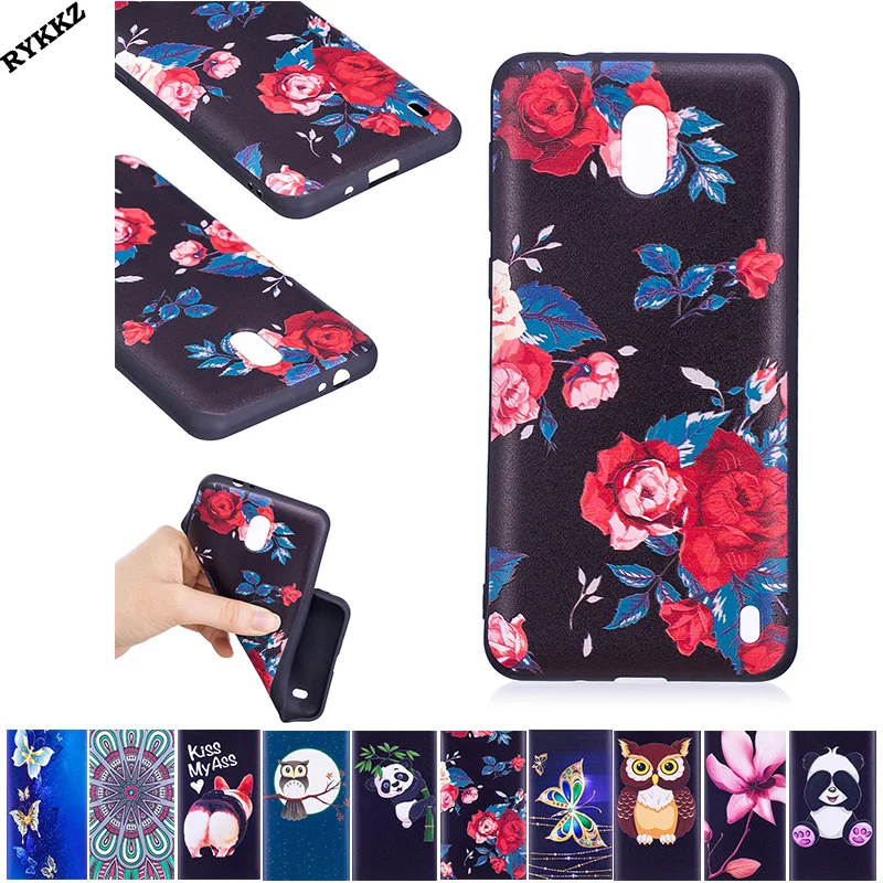 2018 Hot luxury Silicon Soft TPU Thin Back Covers For Nokia 2 5.0 inch Dual phone bumper fitted for Nokia2 coque case