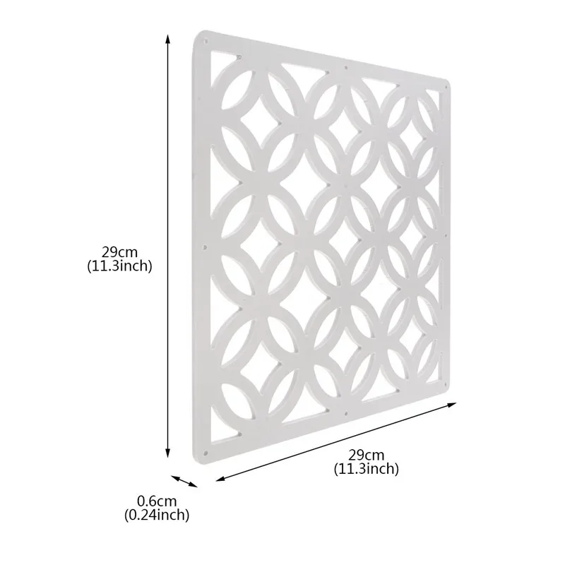 4/8 piezas divisor de habitación pantallas colgantes paneles divisores de sala de estar pared de partición cortina de pantalla plegable 29 CM X 29 CM DIY Decoración de casa 4/8 piezas divisor de habitación pantallas colgantes paneles divisores de sala de estar pared de partición cortina de pantalla plegable 29 CM X 29 CM DIY Decoración de casa