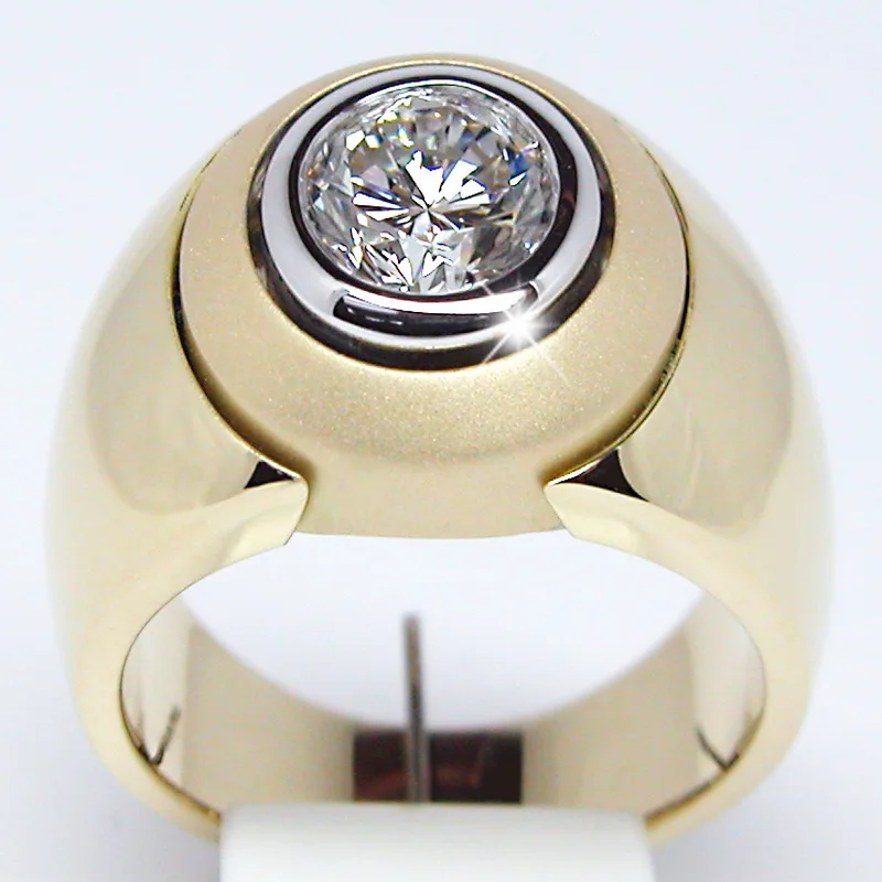 

Gold Color Moonstone Ring Love Wedding Rings for Women Jewelry Couple Ring Engagement Women Accessories Anillos Mujer A5X843