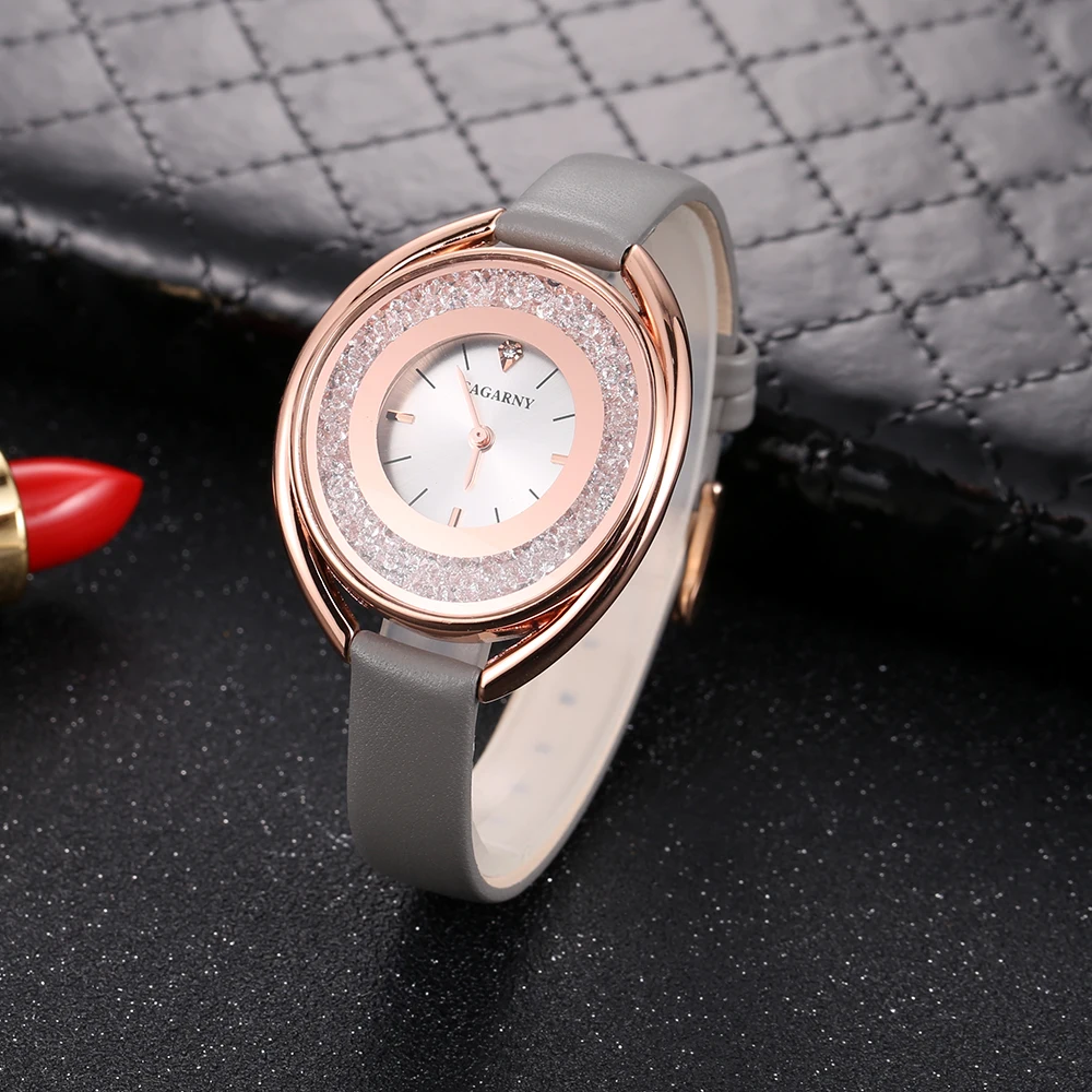 cagarny 2018 Fashion Women Watch Luxury Brand Women Casual Wrist Watch Ladies Quartz Watch Relogio Feminino bayan kol saati wholesale drop shipping (9)
