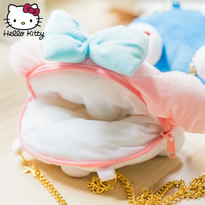 Детская сумка на плечо с рисунком Hello Kitty плюшевые бумажники стильные сумки
