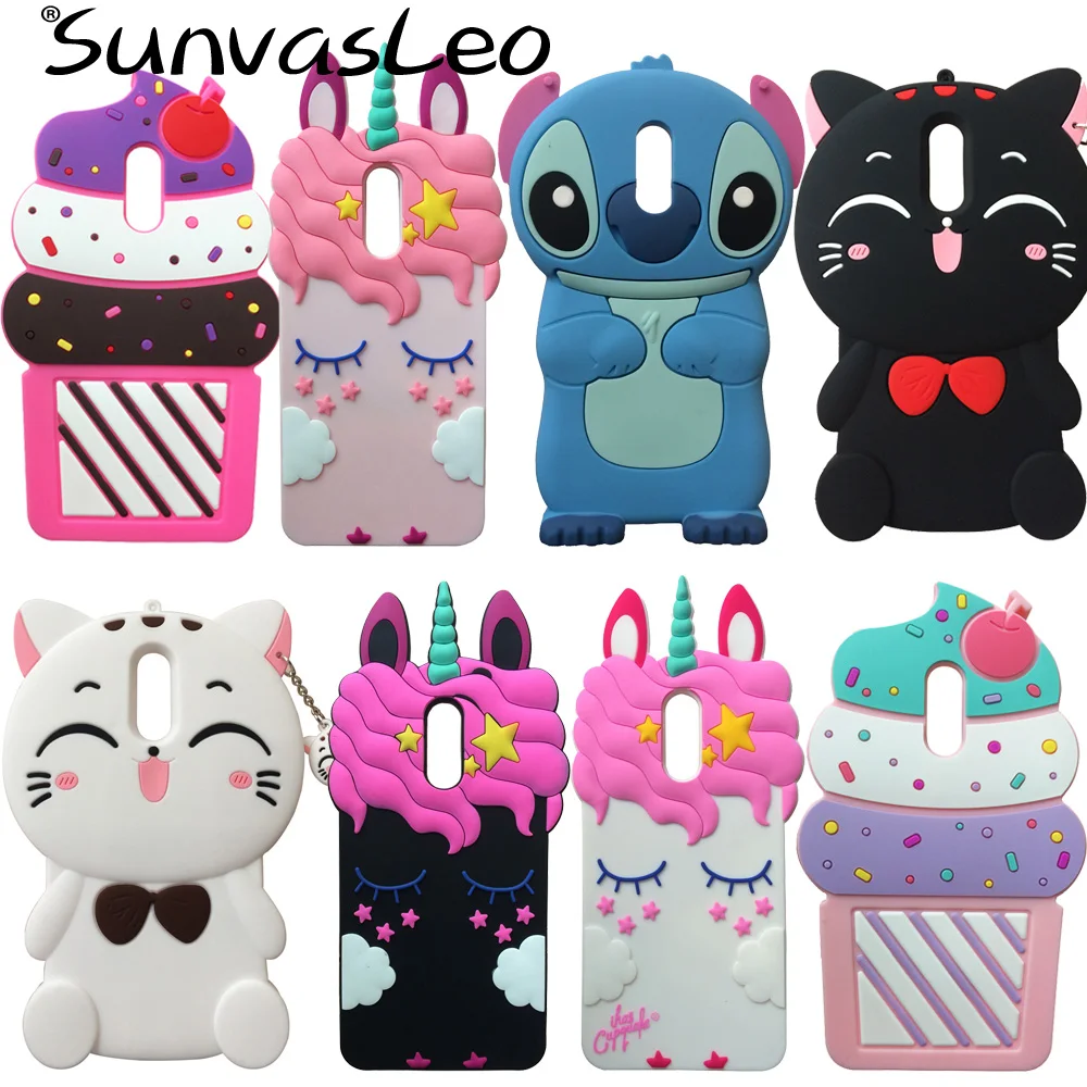 

For LG Q Stylo 4 Q710MS 3D Soft Silicone Case Cute Cartoon Animal Rubber Mobile Phone Back Cover Shell Skin For LG Q Stylus Plus