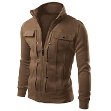 2016 Fashion Brand Men Hoodie Sweatshirts Moleton Masculina Cardigan Black Sweatshirt Pocket Sudaderas Hombre Male Tracksuit 4XL