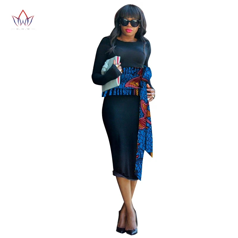 

BRW African Print Obi Ankara christmas gift Peplum Belt Button Skirts for Women Gift Handmade Statement Belt Accessory WYb273