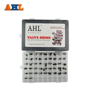 

AHL 141pcs Motorcycle Engine Parts Adjustable Valve Shim 7.48mm Complete Refill Kit For Honda Suzuki Yamaha Kawasaki ER6N