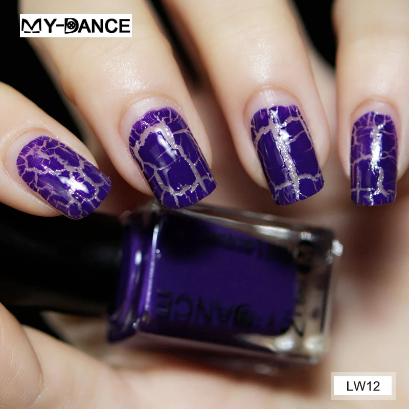 6ml Cracking Nail Polish Non peelable Nail Polish for Manicure Pedicure