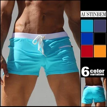 Купальники мужские новые сексуальные передние карманные мужские шорты для плаванья на молнии мужские плавки заводская цена 23601