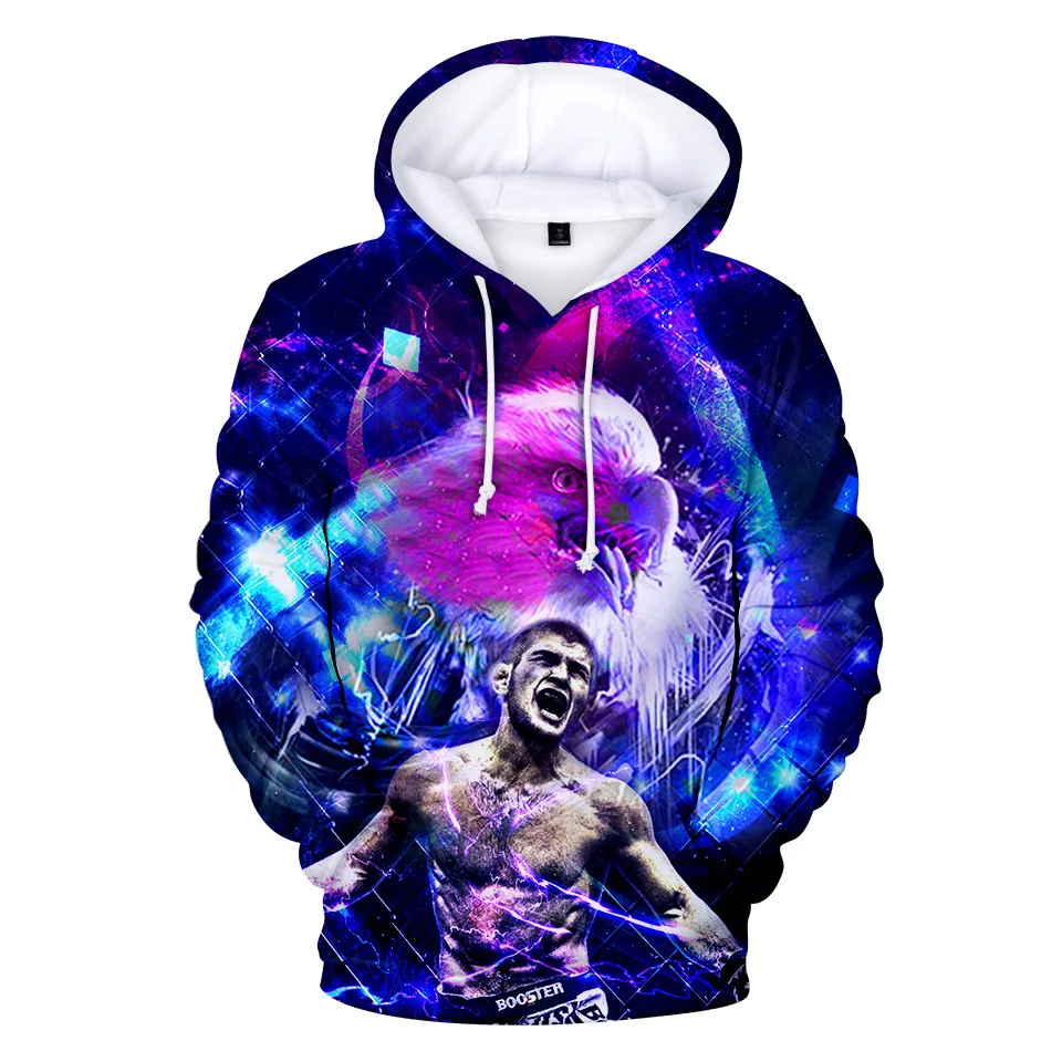 

Fashion Men Women 3D Printed khabib nurmagomedov Hoodie Sweatshirts Hip Hop Casual Hoodies Pullover Clothes