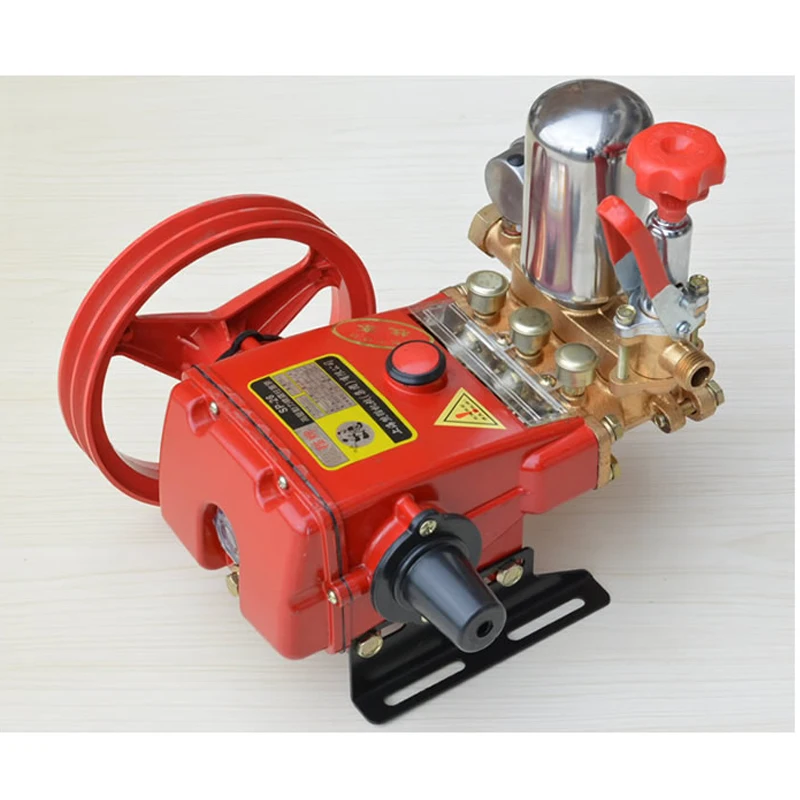 

High Pressure Three Cylinders Pump Plunger Pump For Pesticide Spraying Machine Type 26 With English Manual