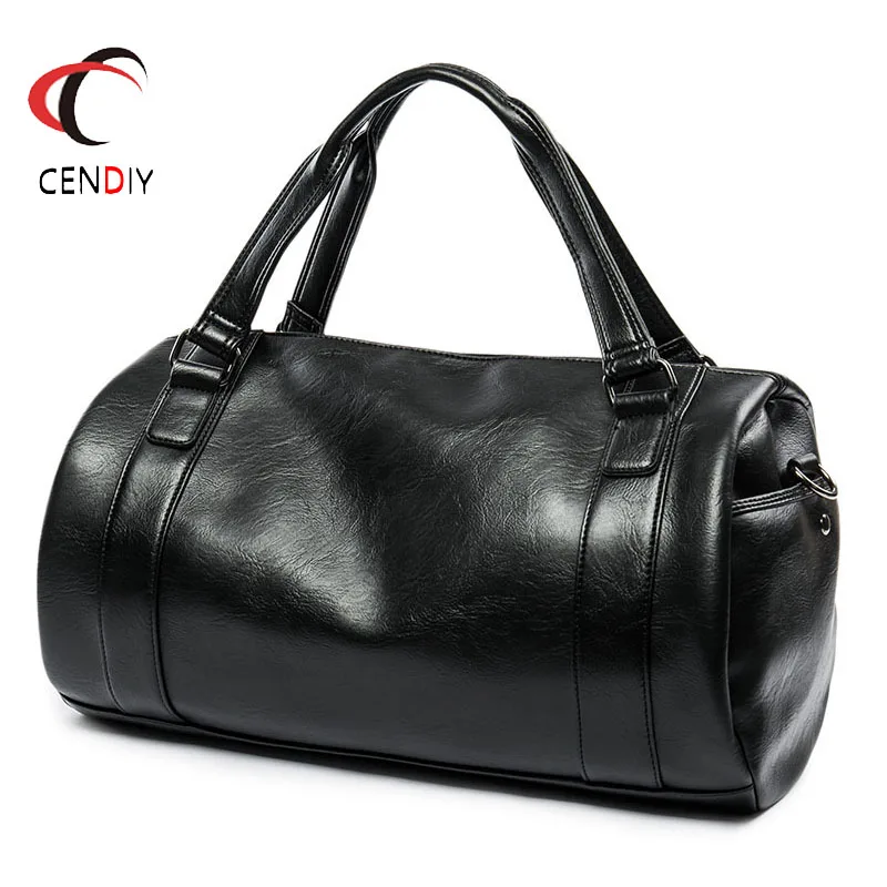 Мужской портфель, модная Вместительная деловая сумка, Черная мужская сумка через плечо, сумка для ноутбука, простой дизайн, Брендовые мужские сумки
