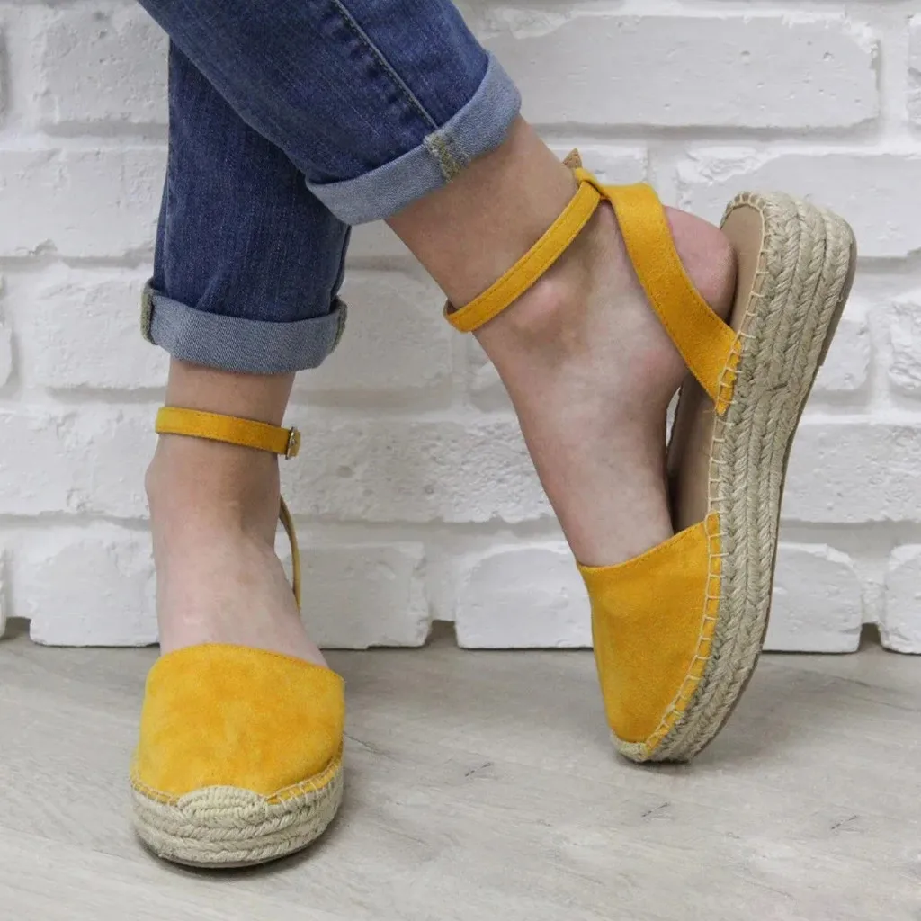 

xiniu Women's Fashion Casual Strappy Thick-Bottom Sandals Woven Beach Bohemia Breathable Comfort Platform Closed Toe Shoes #0501