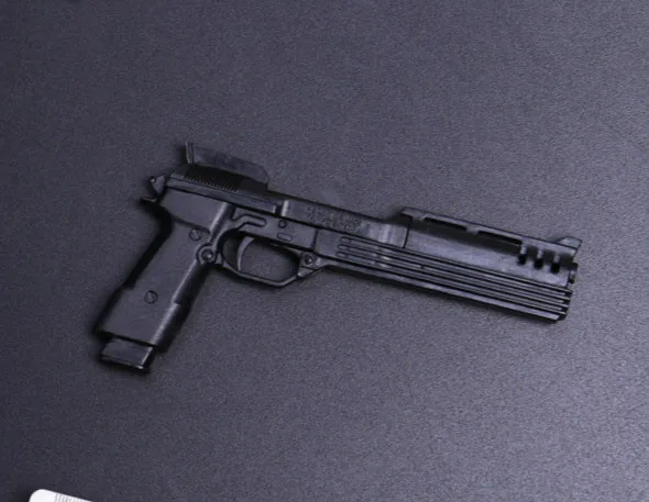 Модель оружия солдатика 1/6 автоматические пистолеты Robocop M93R модель пистолет