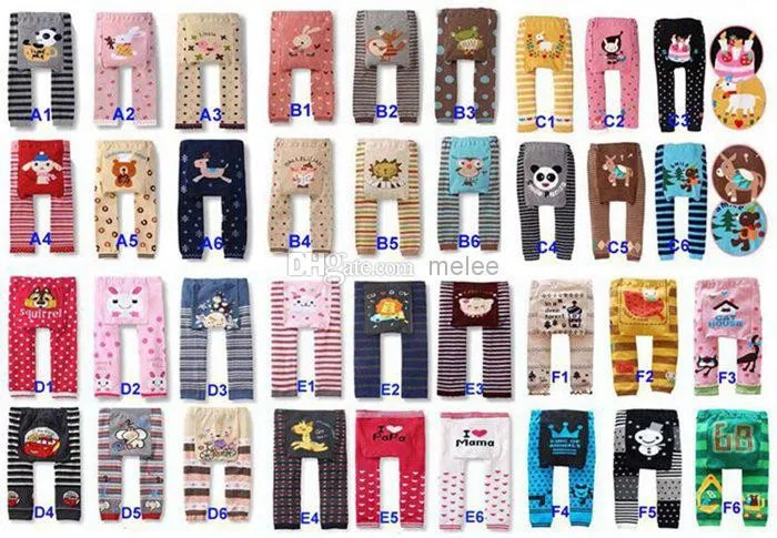 Хлопковые Штаны для малышей Детские леггинсы для девочек и мальчиков(36 дизайн выбрать) 18 шт./лот